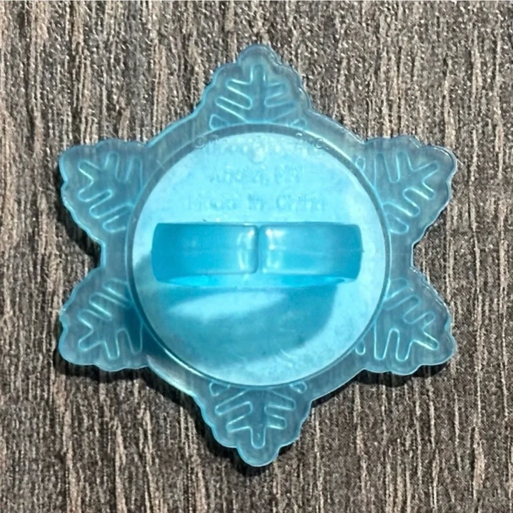 💞 Disney Frozen Queen Elsa Blue Snowflake Ring